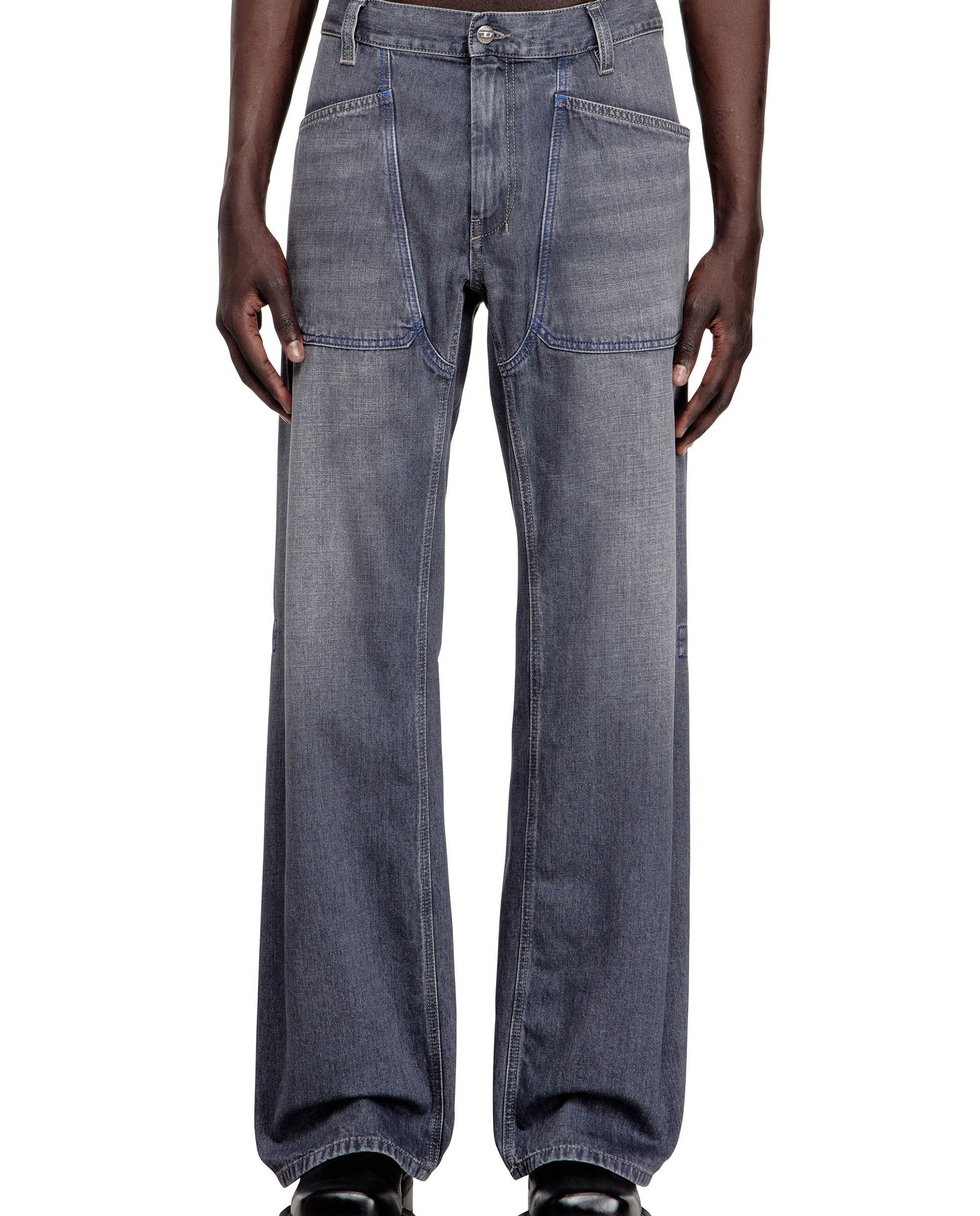 Diesel - Vaquero relaxed de hombre DIESEL bolsillos utility grandes.