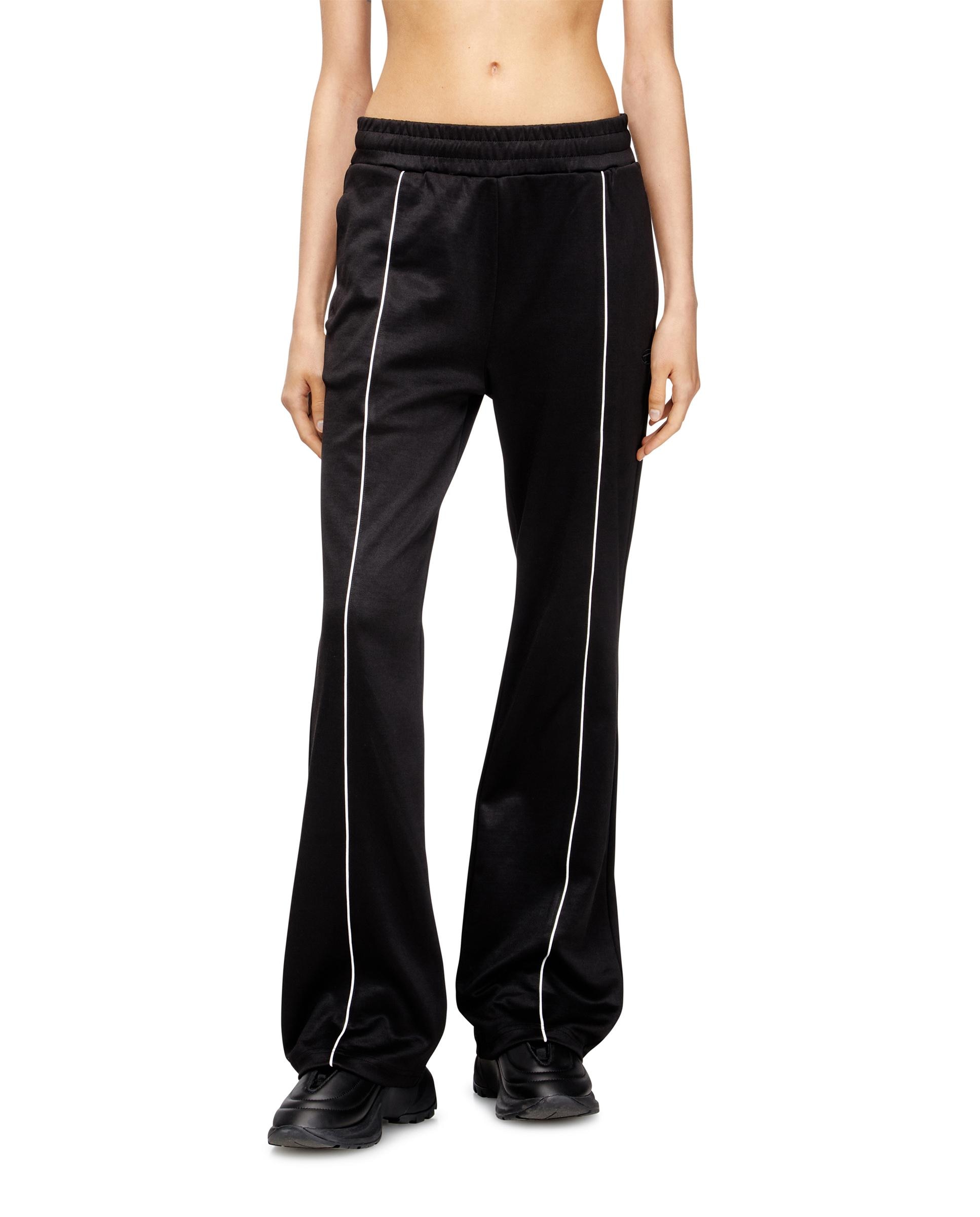 Diesel - Pantalón jogger de mujer DIESEL con rayas laterales.