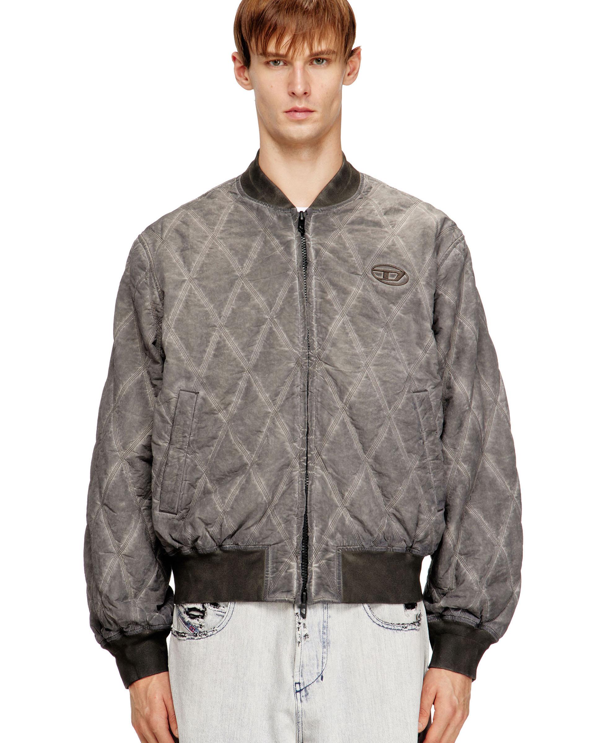 Diesel - Cazadora bomber de hombre DIESEL acolchada con parche.