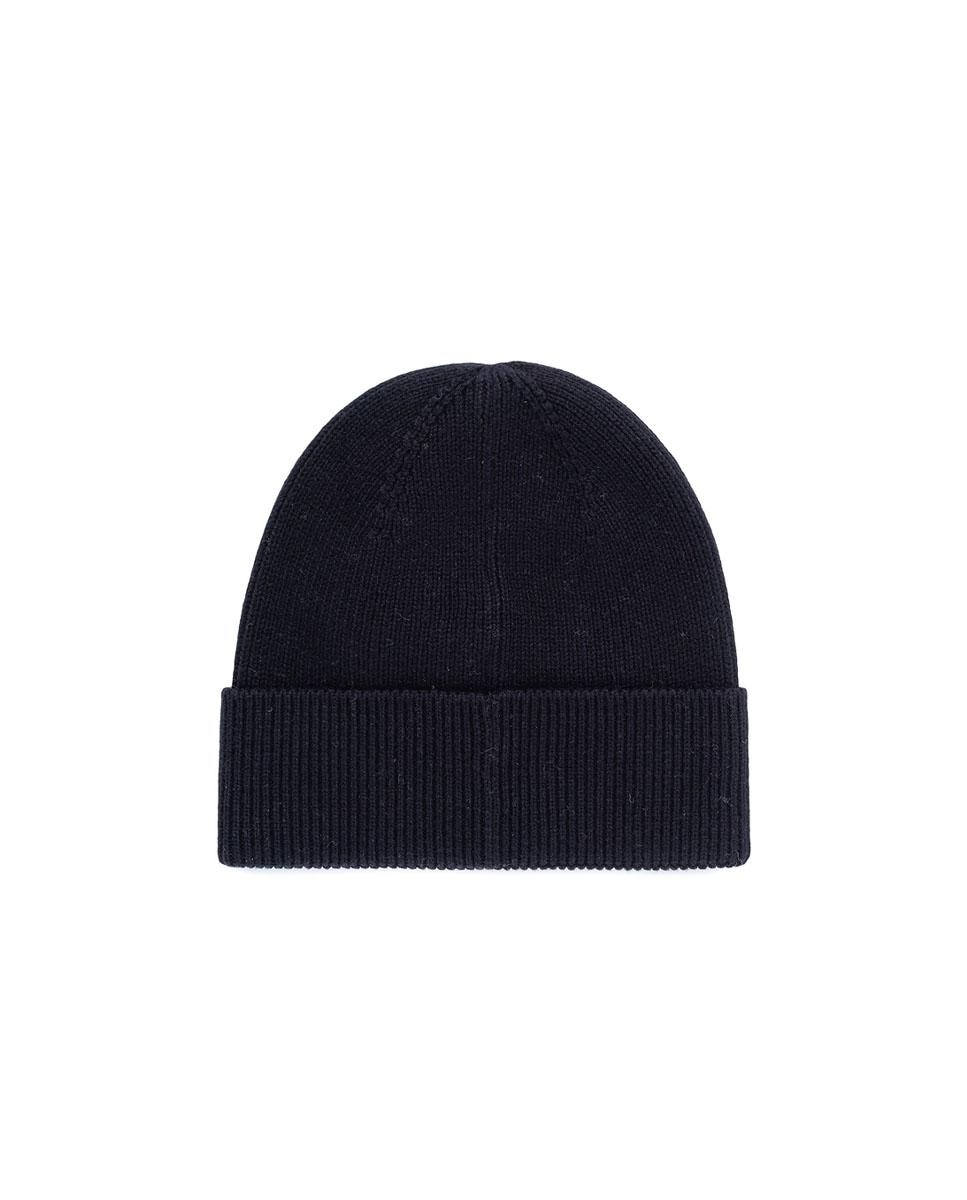 Gorro en canalé con la d bordada - Diesel - Negro Negro-2