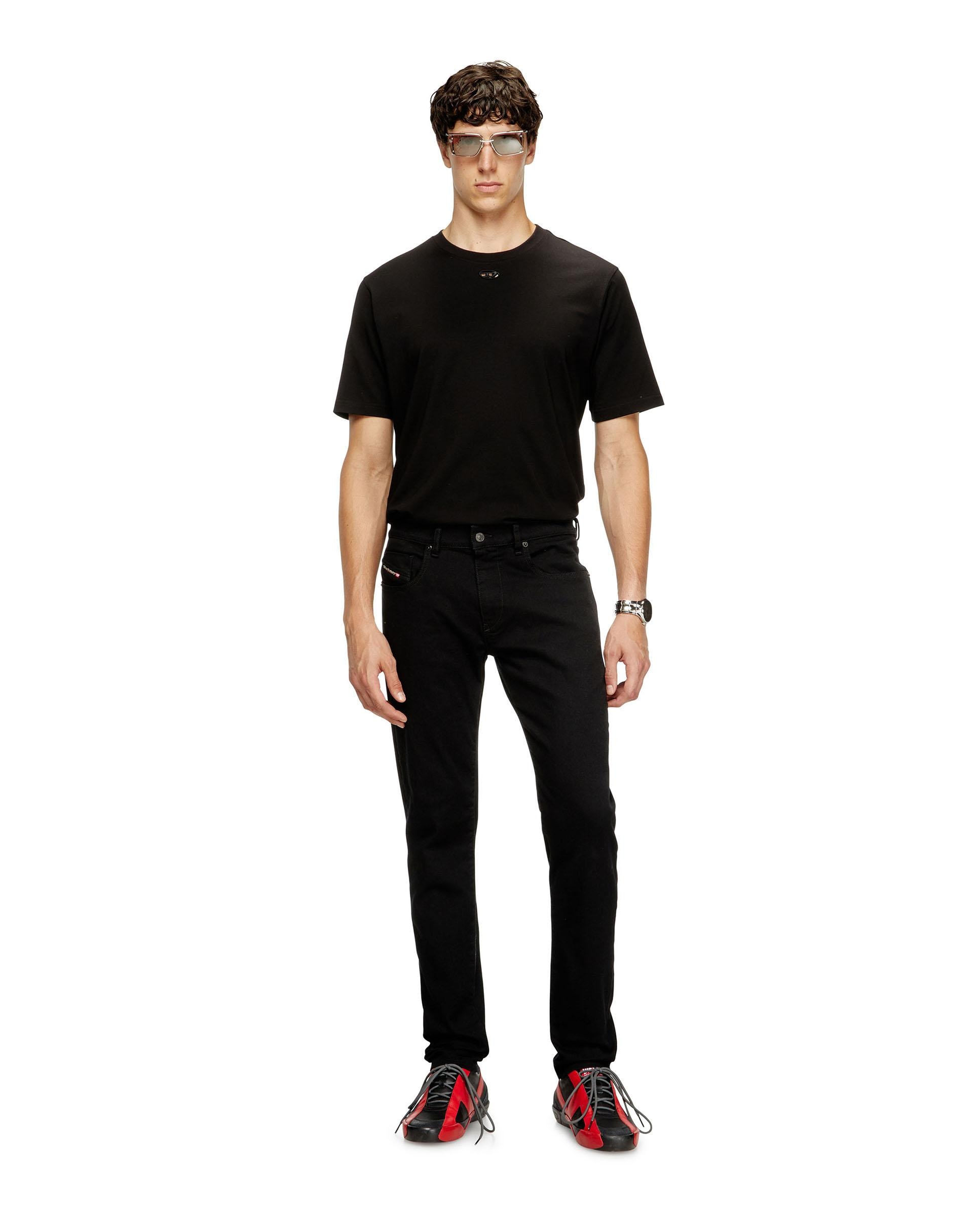 Imagen 4 de Vaqueros slim de hombre DIESEL con cintura media - Negro Negro