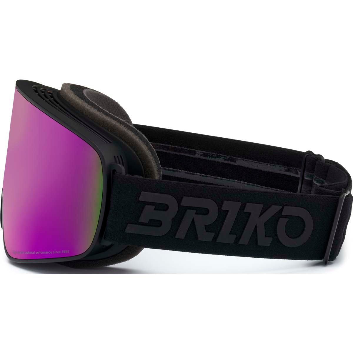 Máscara de esquí unisex Ingrid Sharp Lite 2 Lenses Briko - Negro Negro-3
