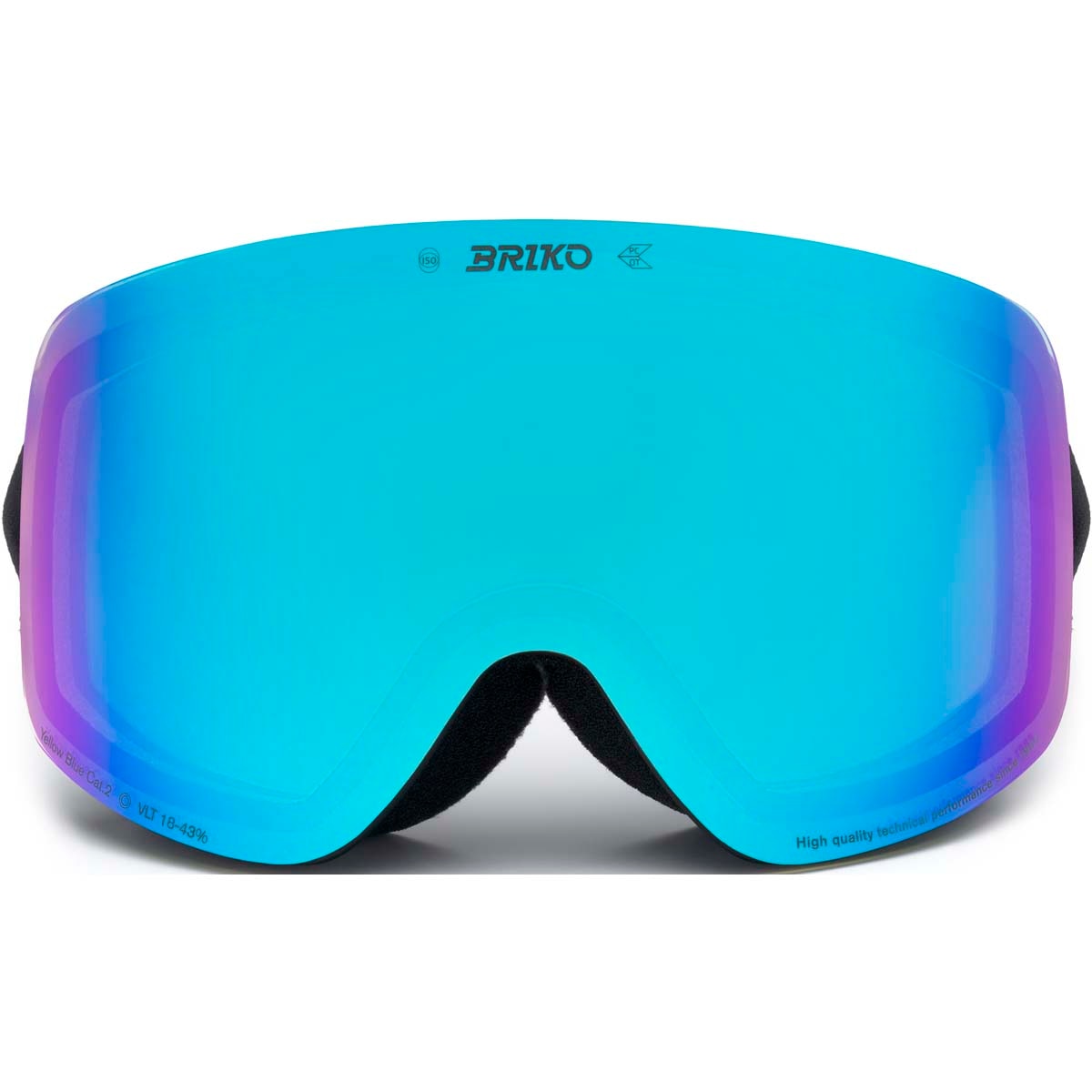 Máscara de esquí Aurora Briko - Negro Negro-2