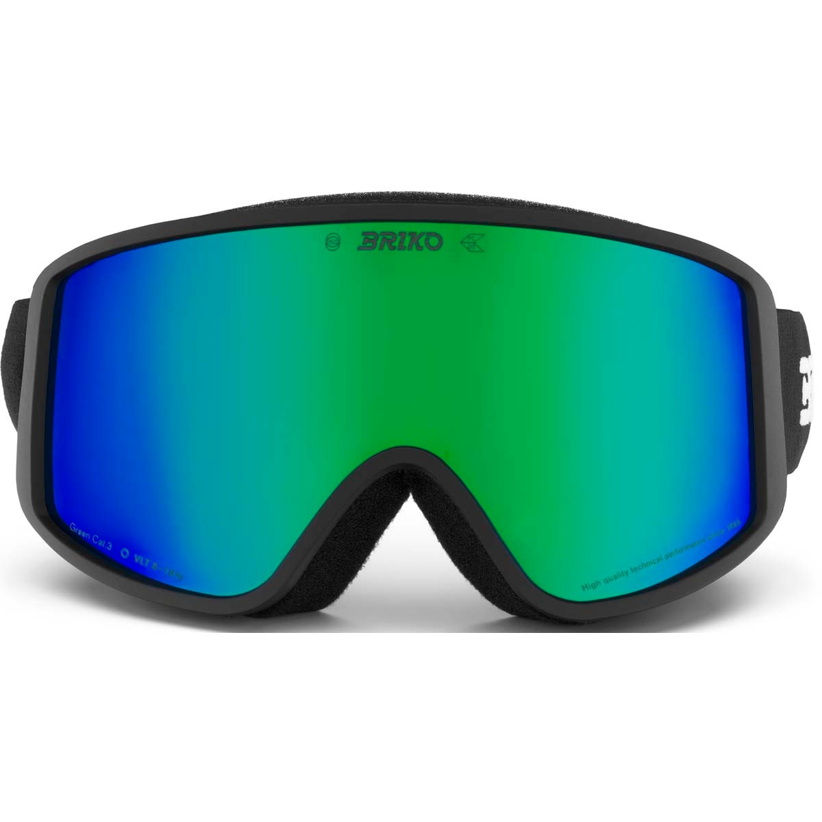 Máscara de esquí unisex Pulse Briko - Negro Negro-2