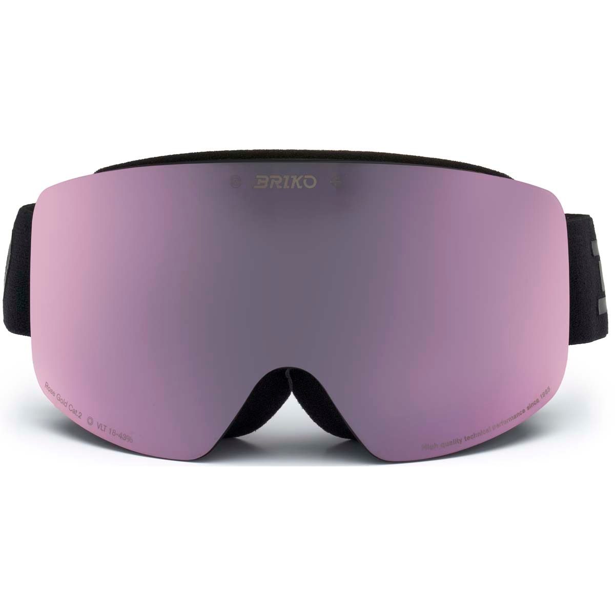 Imagen 2 de Máscara de esquí unisex Horizon 2 Lenses Briko - Negro Negro