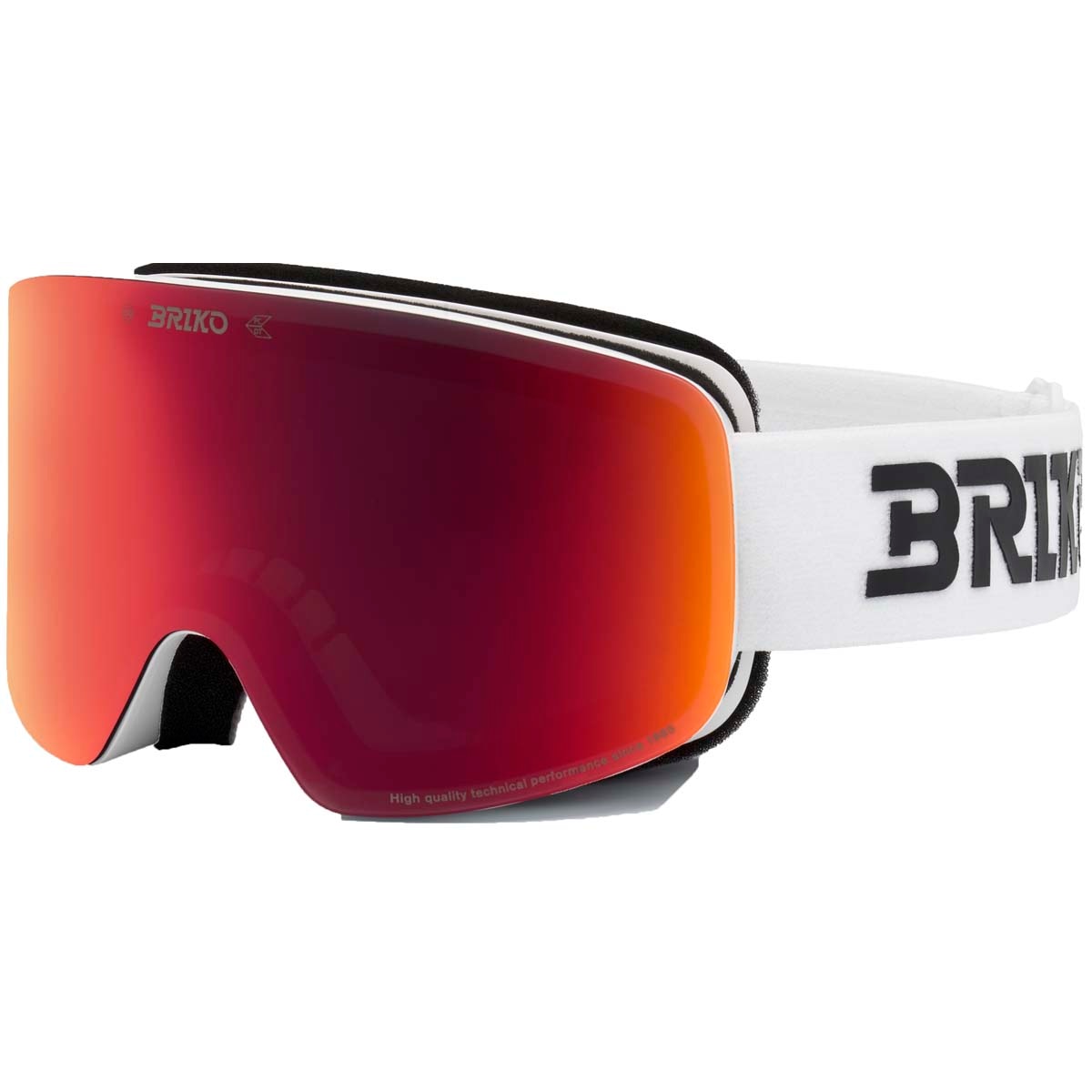 Imagen 1 de Máscara de esquí unisex Horizon 2 Lenses Briko - Blanco Blanco
