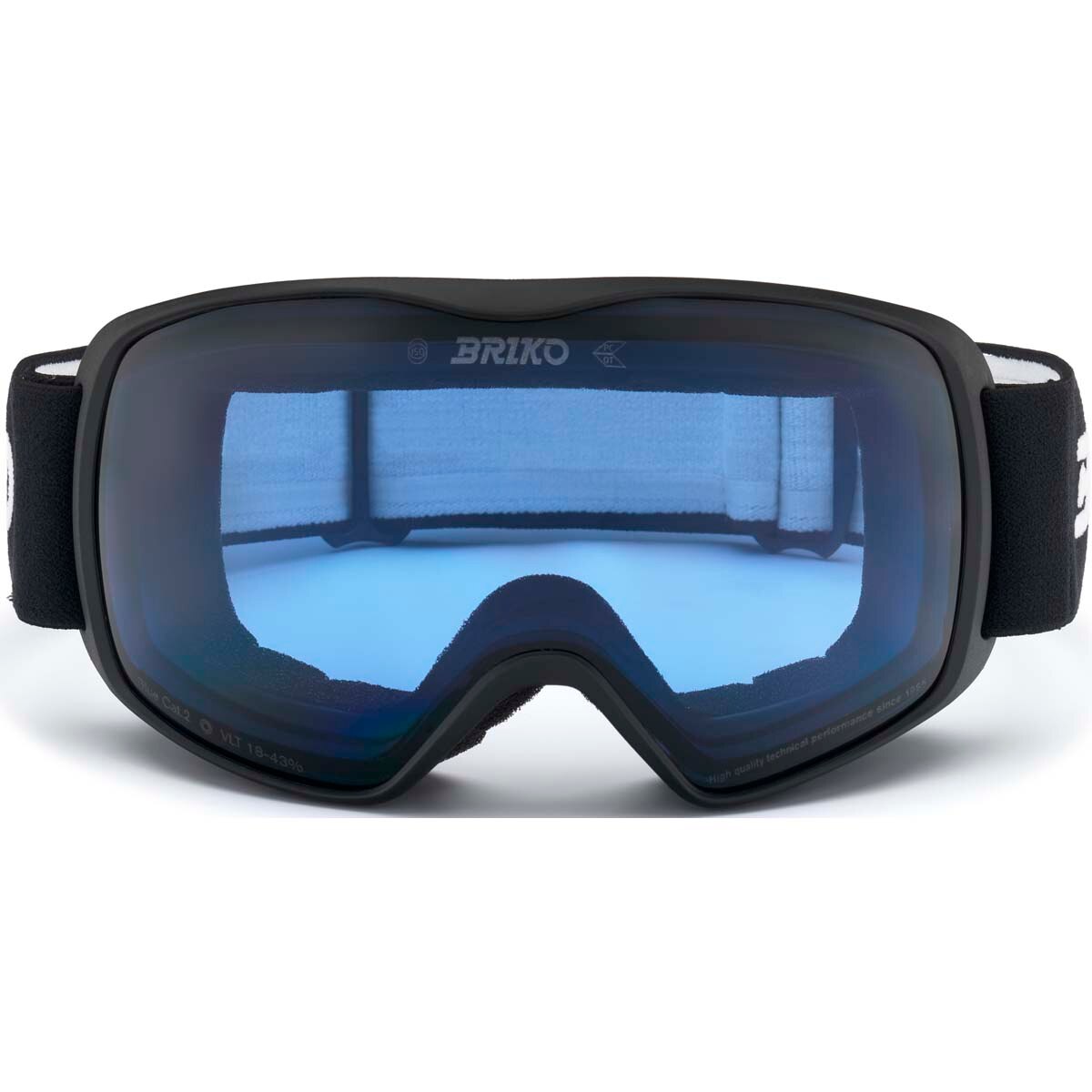 Máscara de esquí Zenith Briko - Negro Negro-2