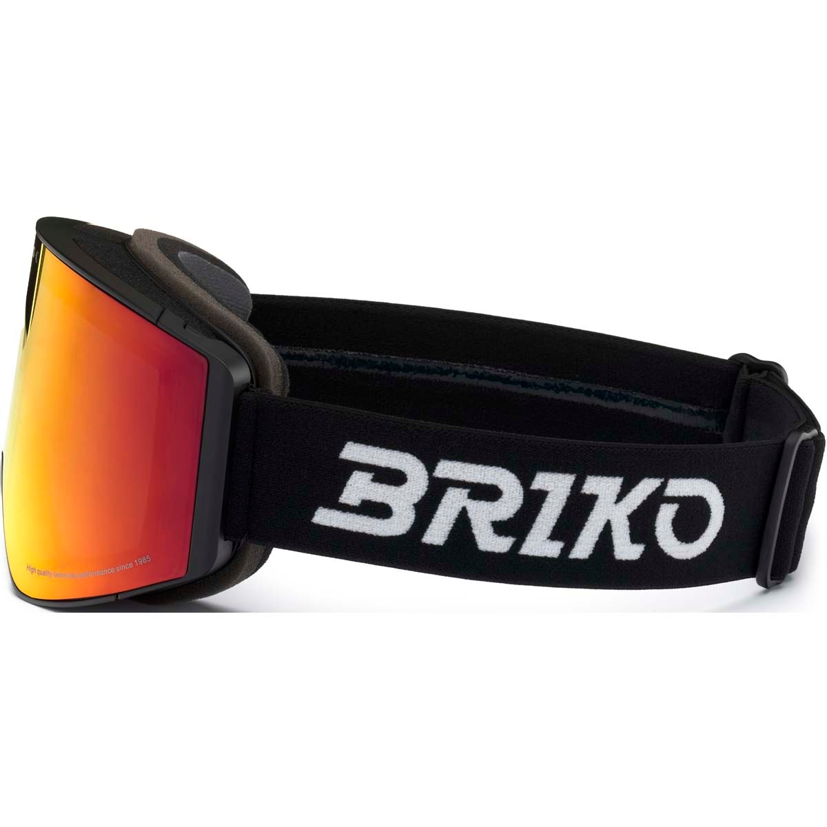 Máscara de esquí unisex Bufera Briko - Negro Negro-3