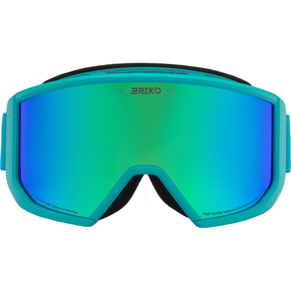 Máscara de esquí unisex Vulcano Mask Sharp Lite Briko - Azul Azul-2