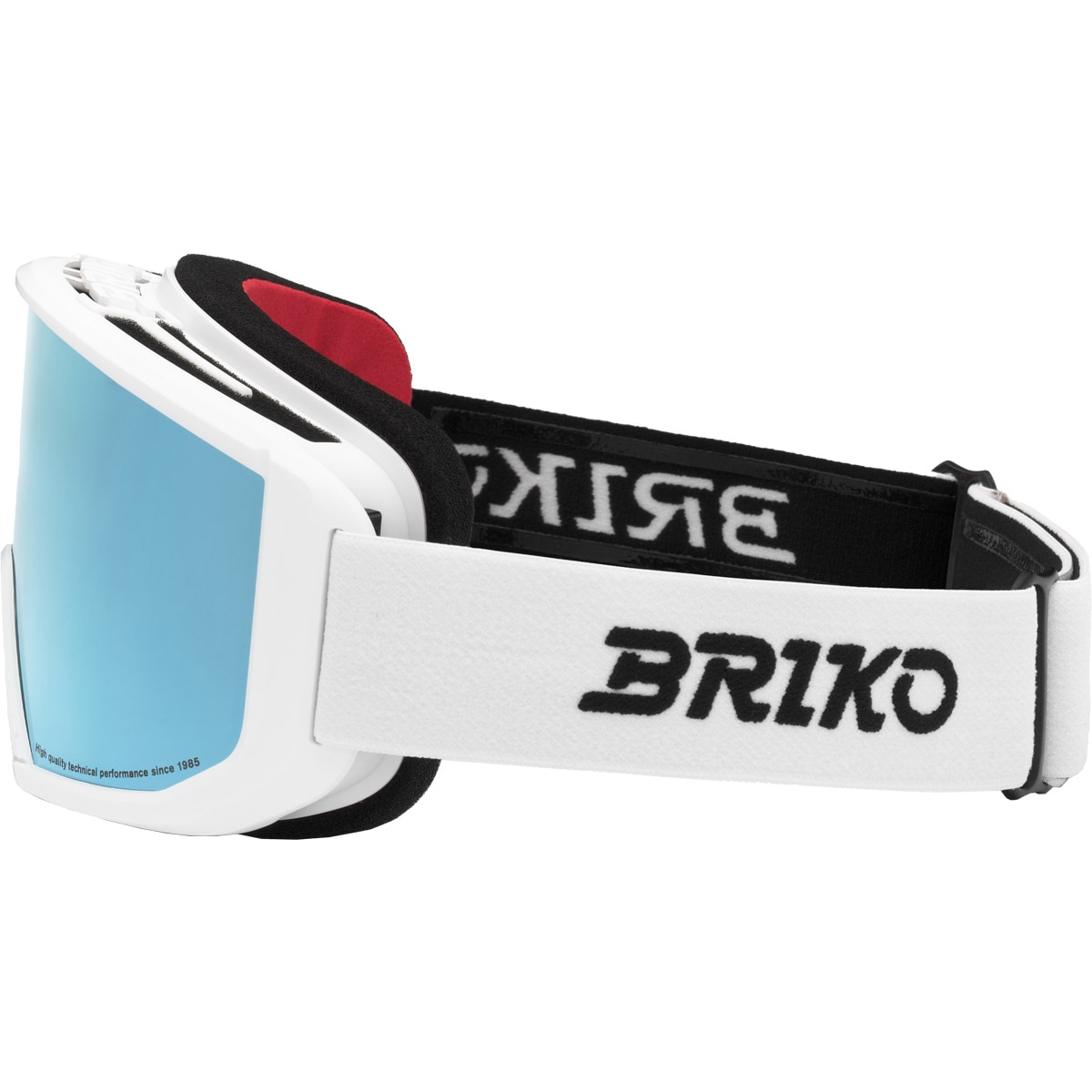 Máscara de esquí unisex Vulcano Mask Sharp Lite Briko - Blanco Blanco-4