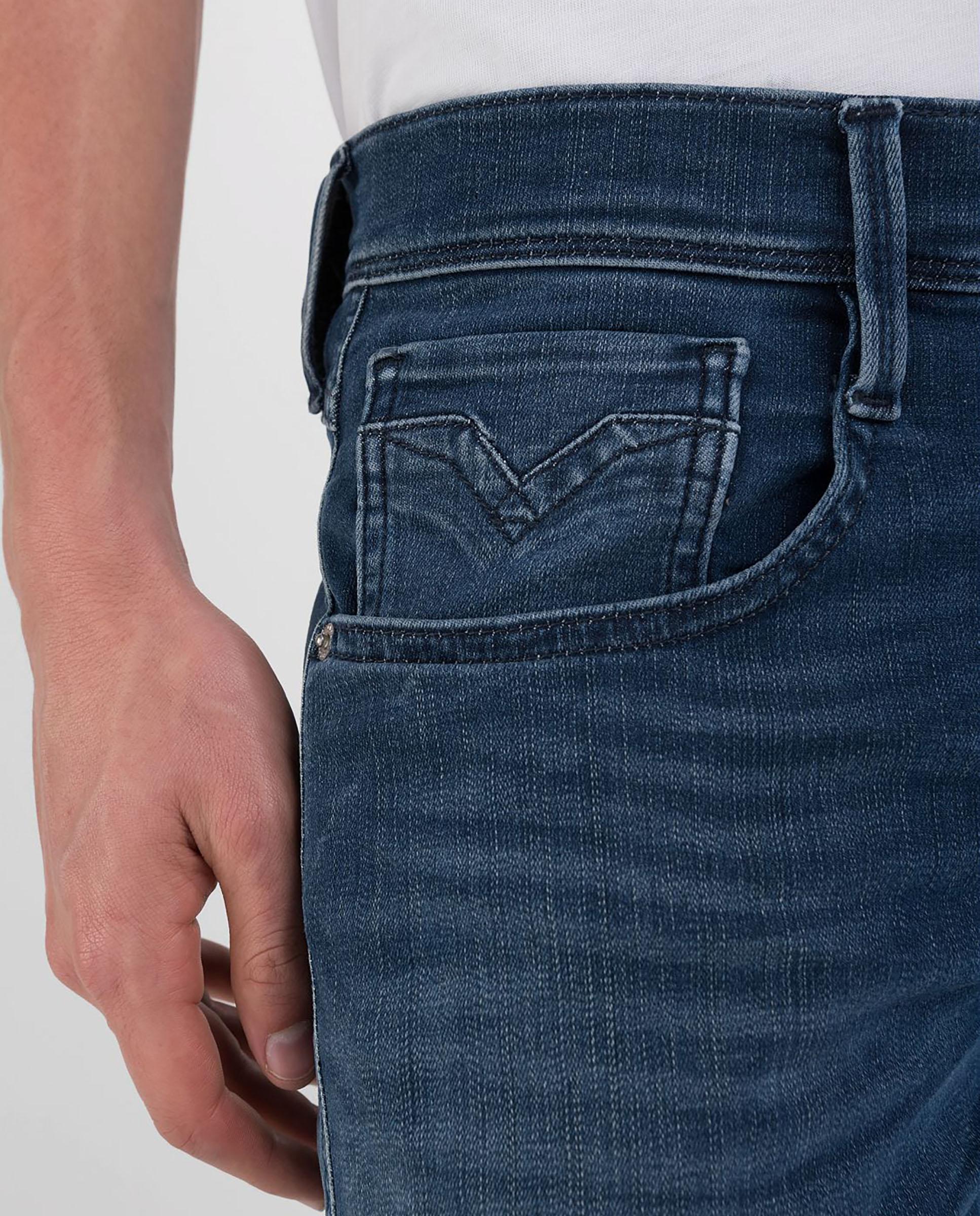 Vaquero de hombre slim fit cinco bolsillos - Replay - Azul Azul-5
