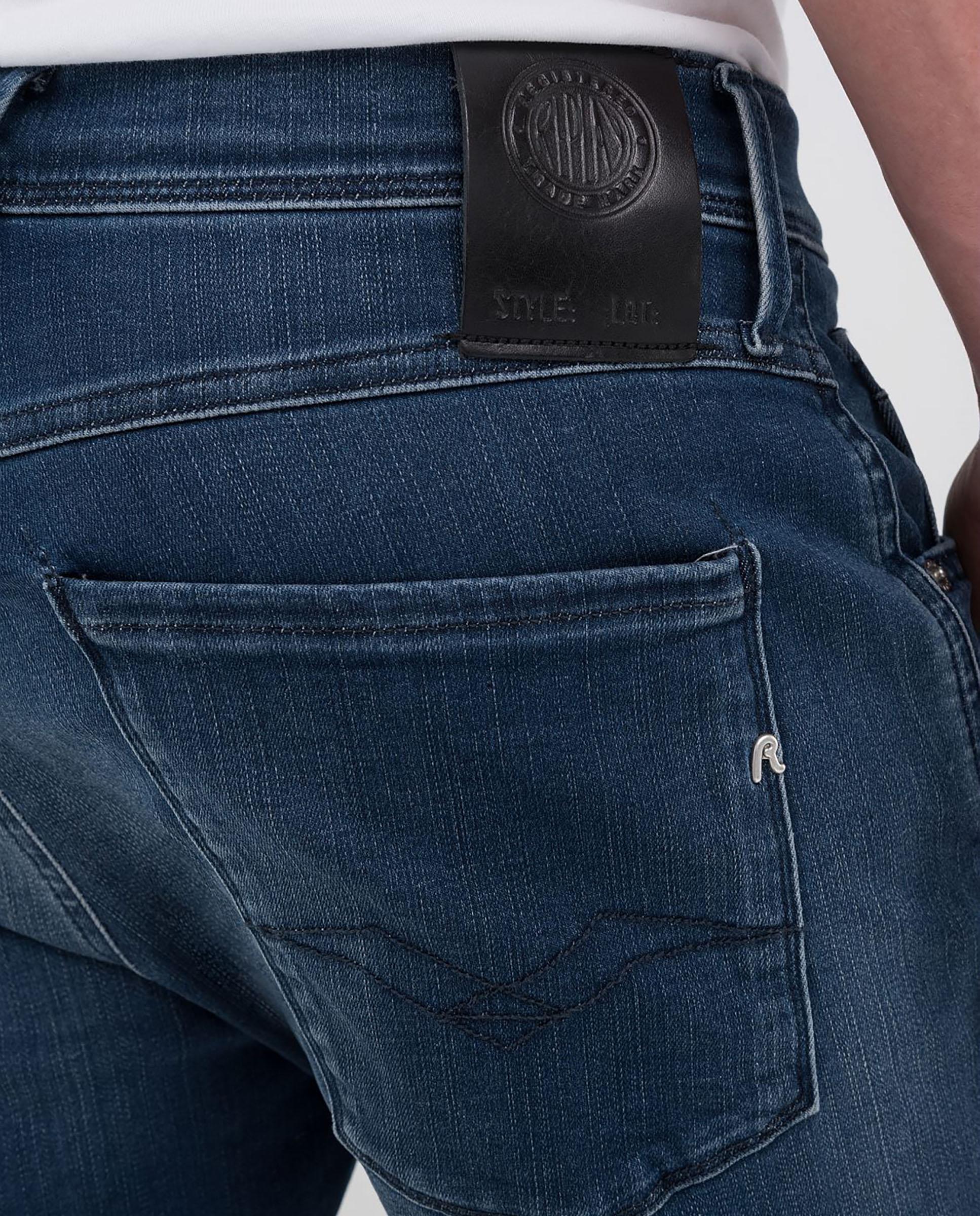 Vaquero de hombre slim fit cinco bolsillos - Replay - Azul Azul-4