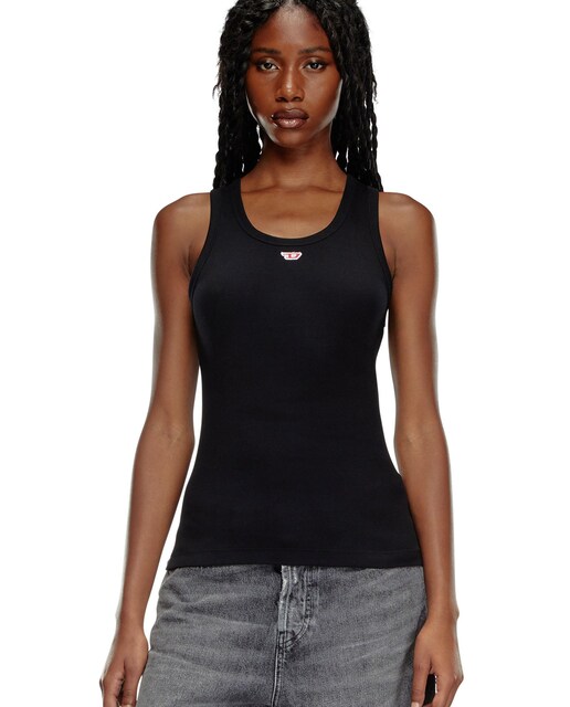 Imagen 0 de Camiseta de mujer sin mangas con logo