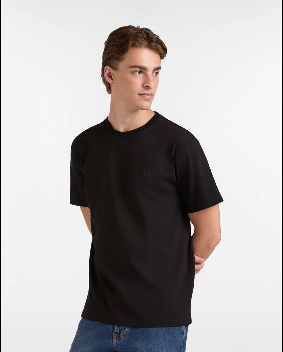 Camiseta de hombre de algodón con corte relajado · Harmont&Blaine - Main Image