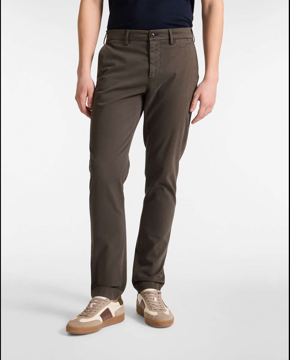 Harmont&Blaine - Chinos de hombre semisastrería lisos.