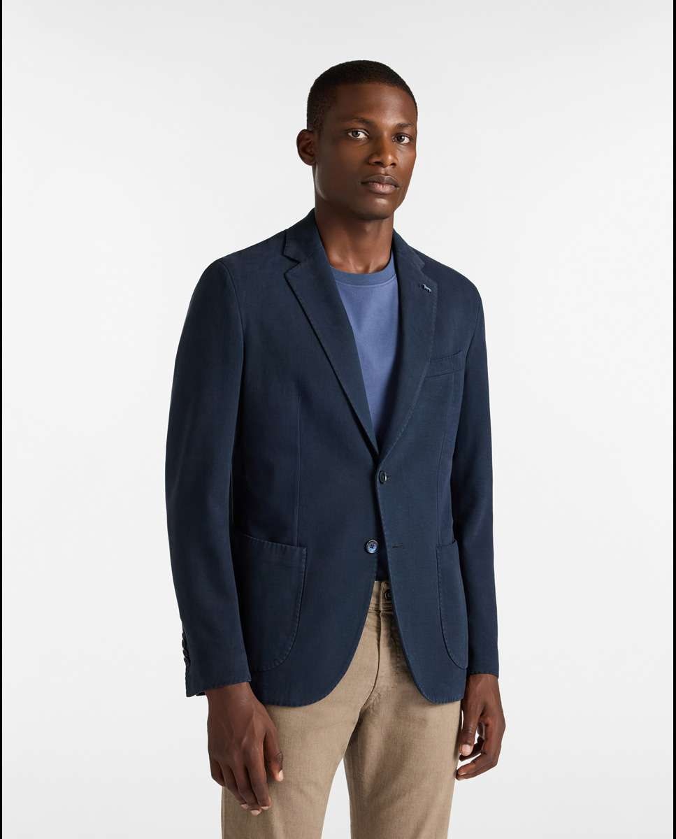 Harmont&Blaine - Americana de hombre estructurada lisa.