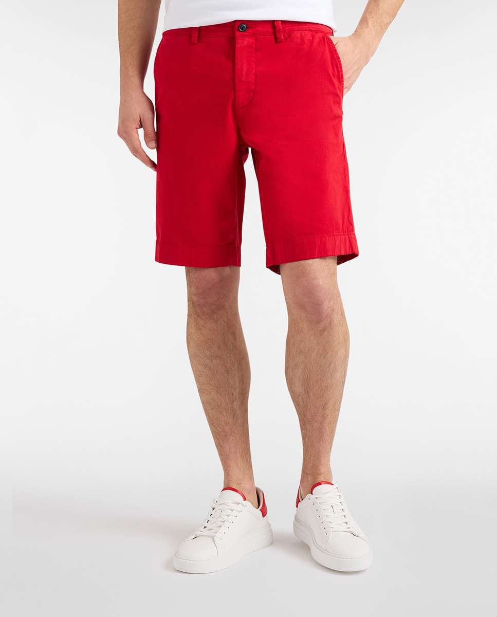Imagen 0 de Bermuda de hombre semisastrería Rojo