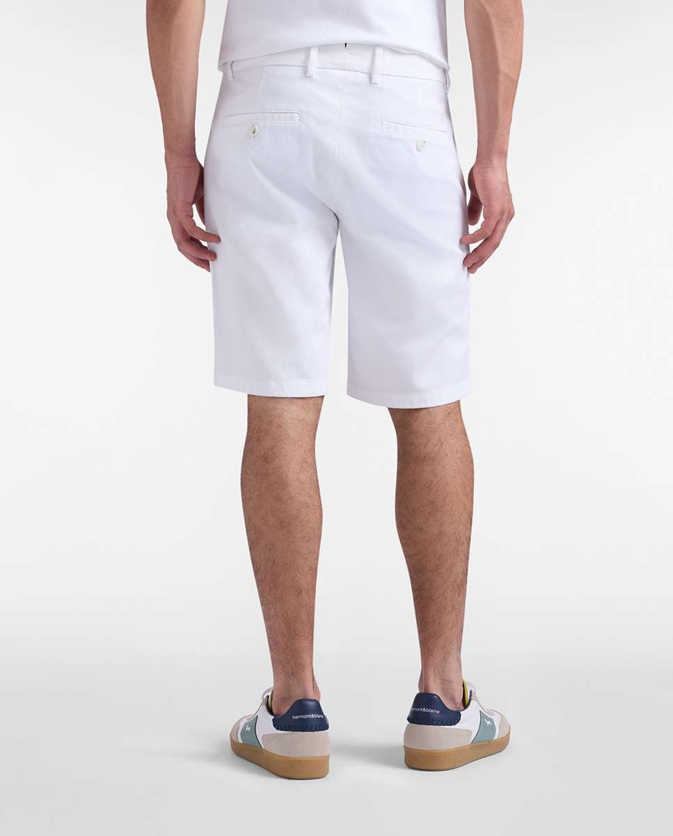 Bermuda de hombre básica - Harmont&Blaine - Blanco Blanco-2
