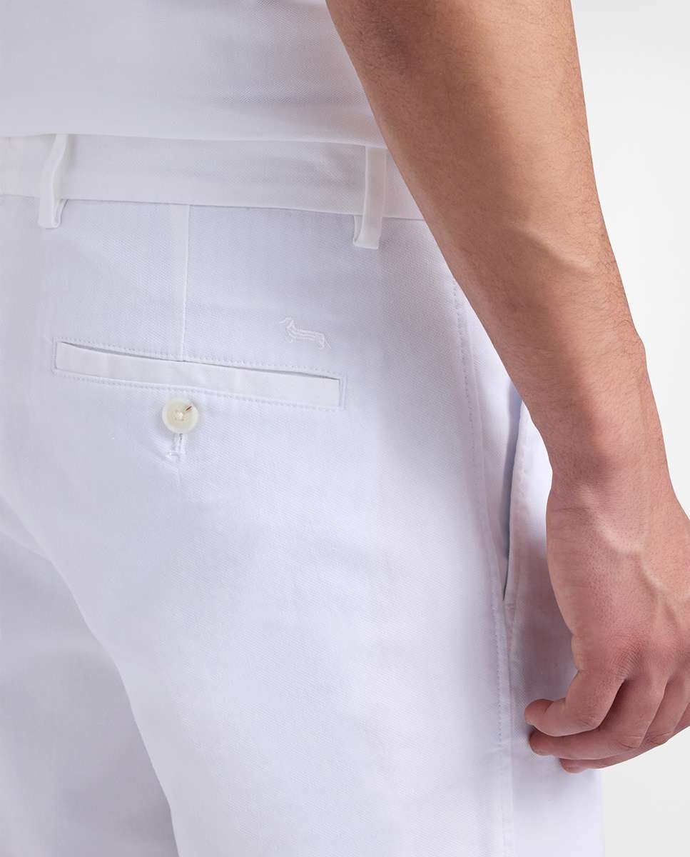 Bermuda de hombre básica - Harmont&Blaine - Blanco Blanco-3