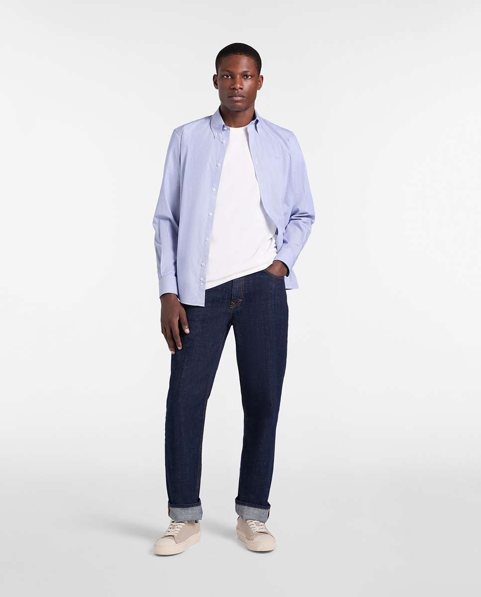 Camiseta de hombre básica relaxed - Harmont&Blaine - Crema Crema-4