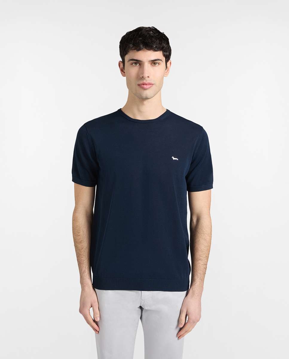 Harmont&Blaine - Camiseta de hombre clásica cuello redondo.
