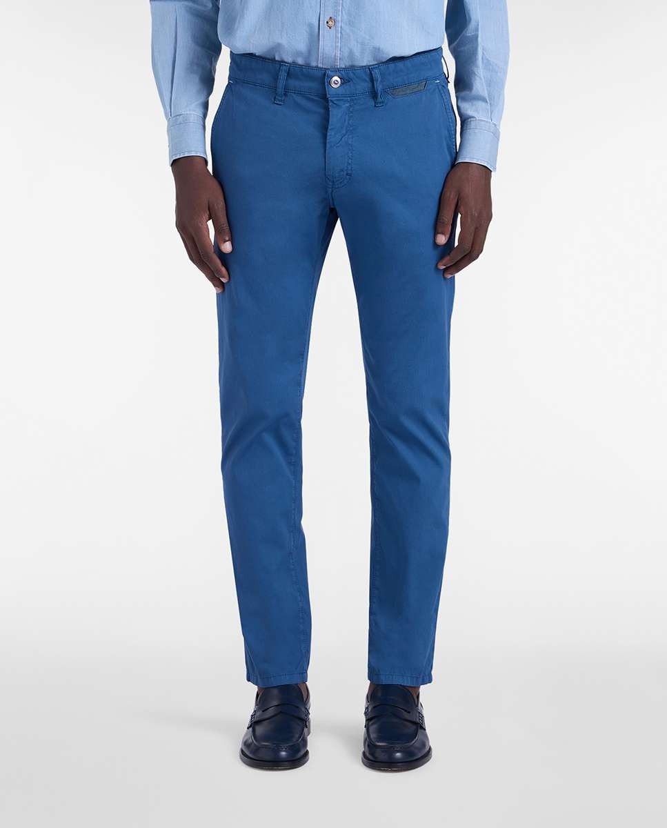 Imagen 0 de Pantalón de hombre recto colorfive Burdeos