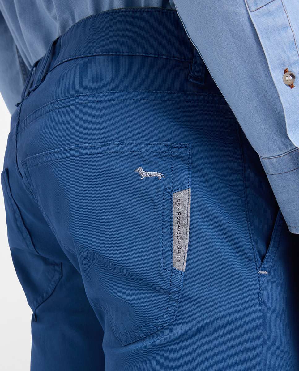 Pantalón de hombre recto colorfive - Harmont&Blaine - Burdeos Burdeos-3