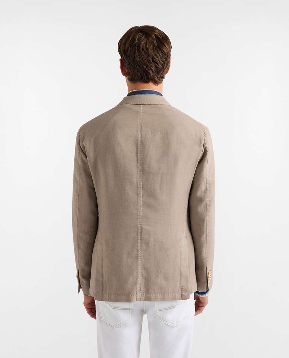 Blazer de hombre básica teñida - Harmont&Blaine - Gris Piedra Gris Piedra-2