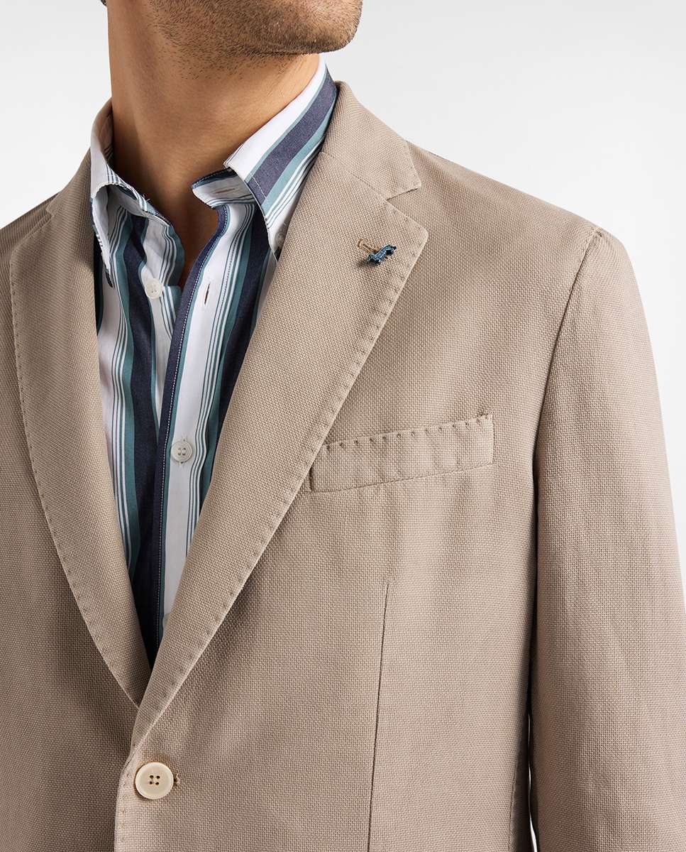 Blazer de hombre básica teñida - Harmont&Blaine - Gris Piedra Gris Piedra-3