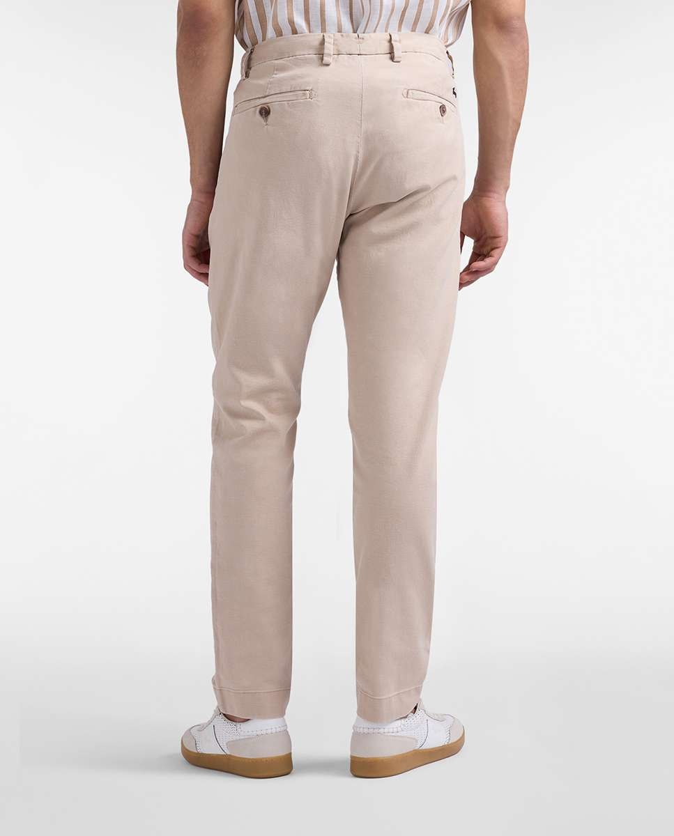 Chinos de hombre doble pinza - Harmont&Blaine - Dorado Dorado-2