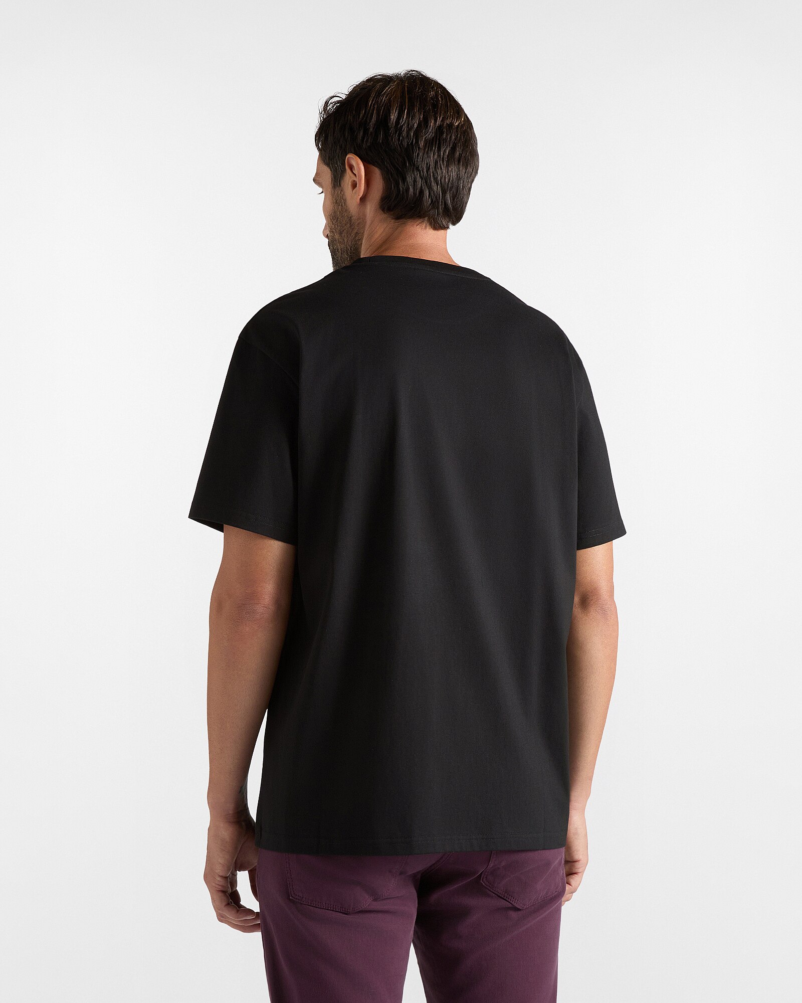 Camiseta de hombre en 100 % puro algodón corte holgado - Harmont&Blaine - Negro Negro-2