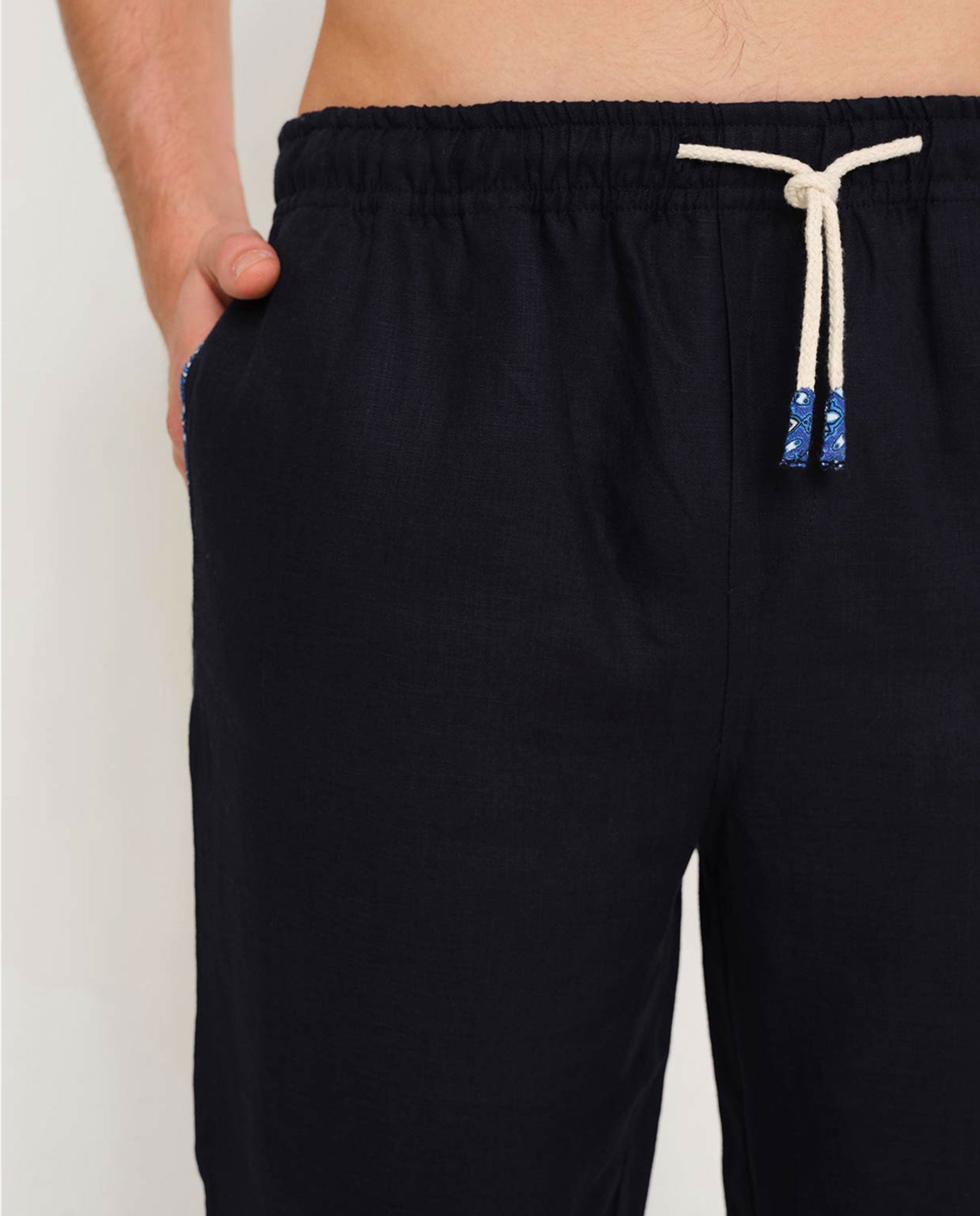 Imagen 2 de Jogger de hombre regular en color - PENINSULA - Azul marino Azul marino