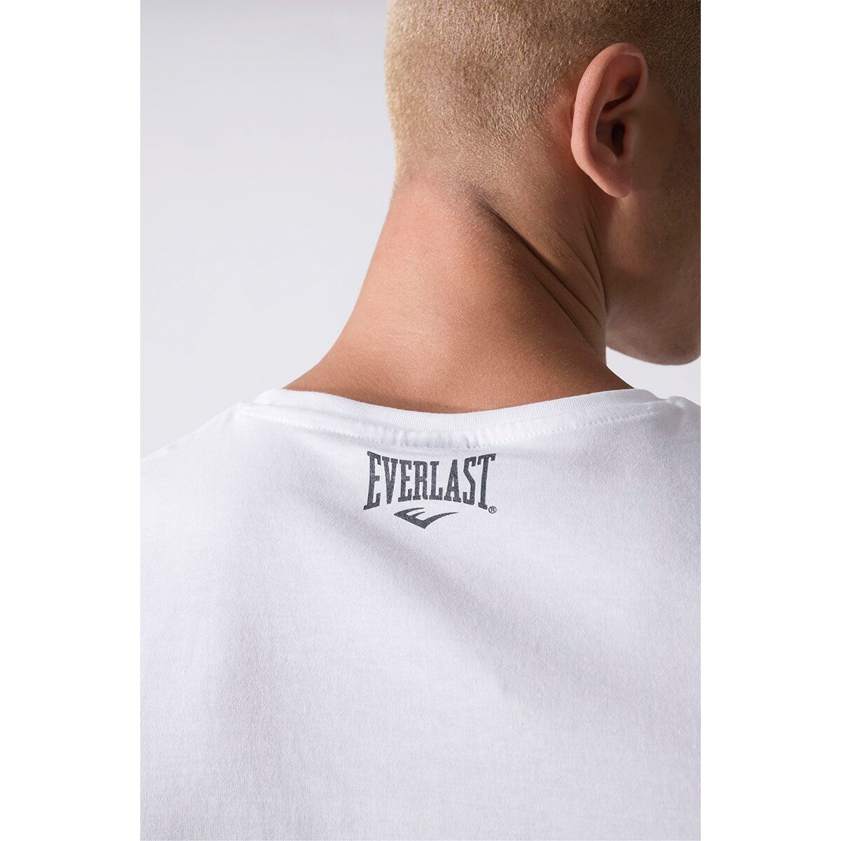 Camiseta de hombre regular Everlast - Blanco Blanco-5