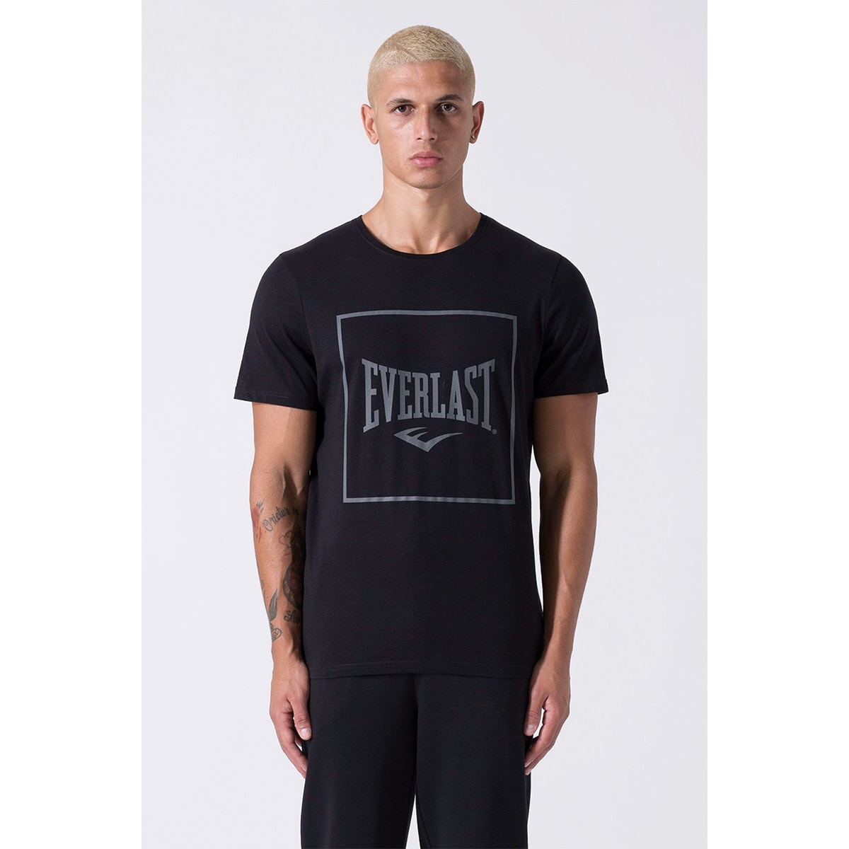 Imagen 0 de Camiseta de hombre regular Everlast Negro