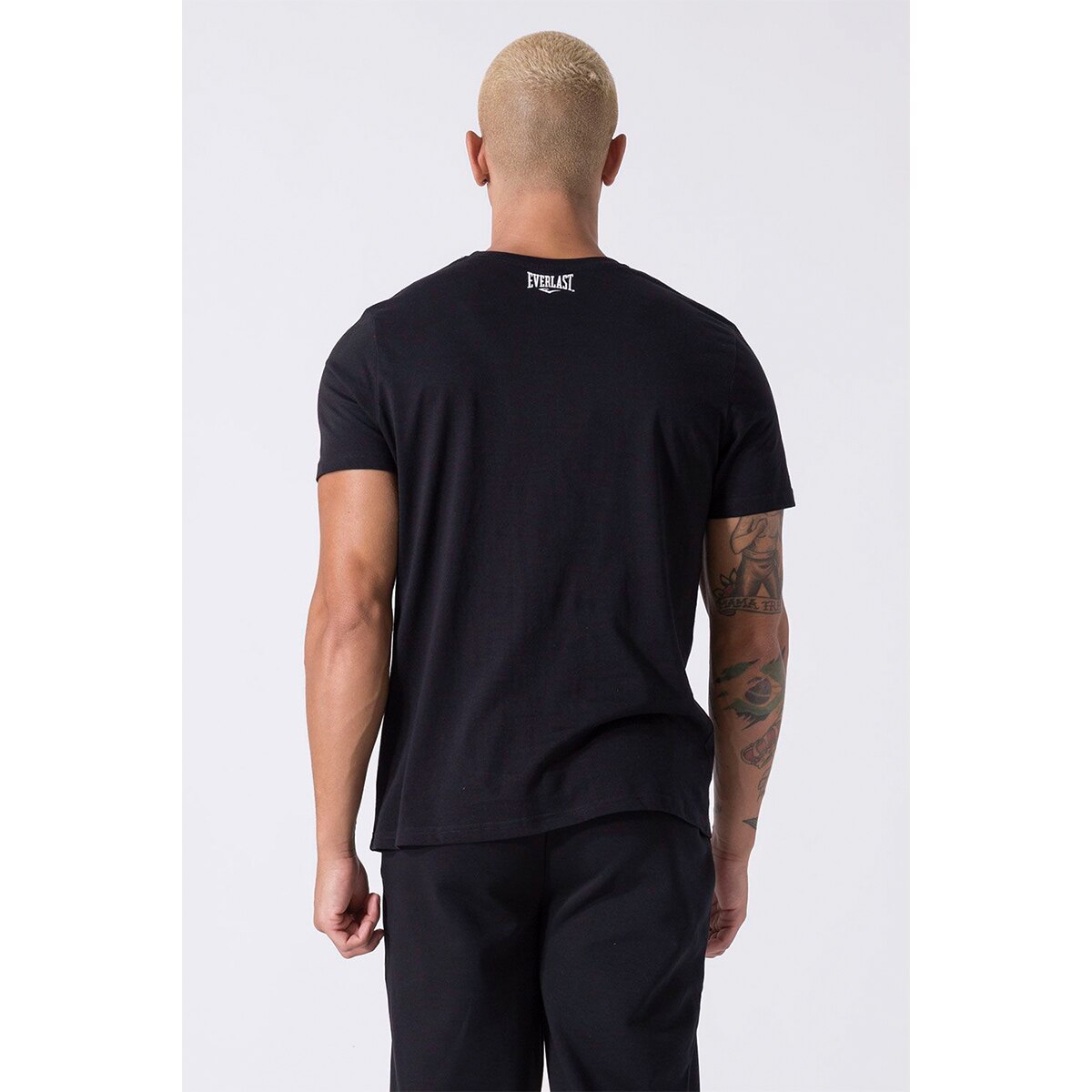 Camiseta de hombre fitted Everlast - Negro Negro-3