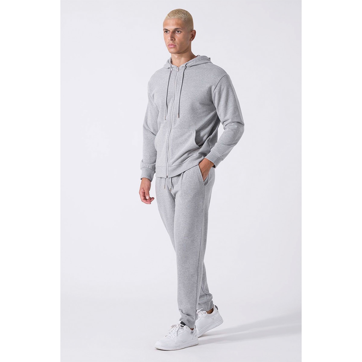 Imagen 2 de Pantalón de hombre jog logo Everlast - Gris Gris