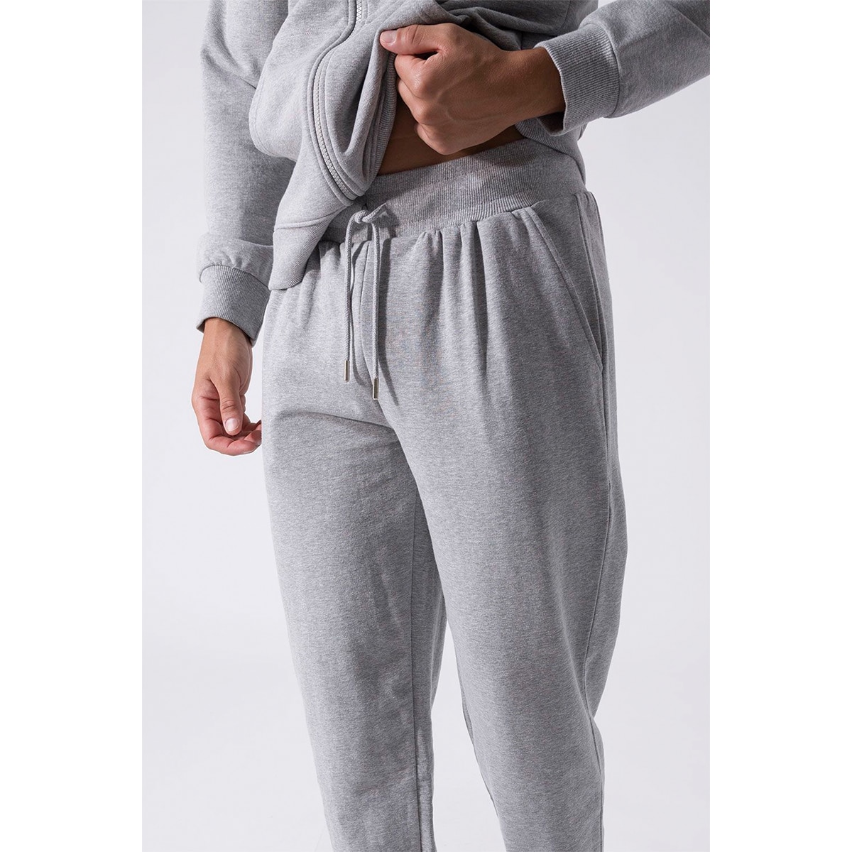 Imagen 4 de Pantalón de hombre jog logo Everlast - Gris Gris