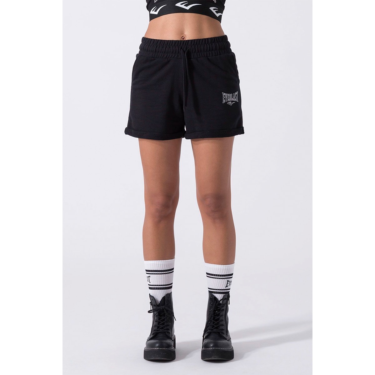 Imagen 0 de Shorts de mujer Jersey Everlast Negro