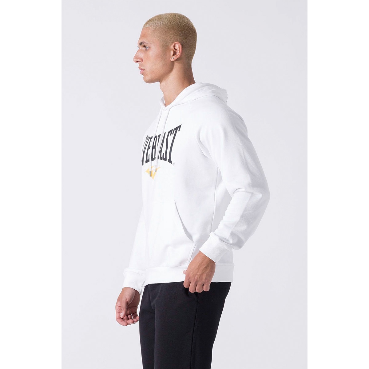 Sudadera de hombre logo Everlast - Blanco Blanco-2