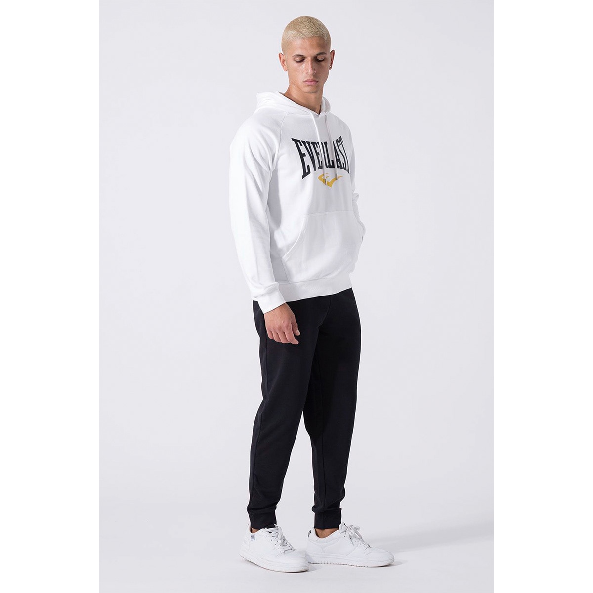 Sudadera de hombre logo Everlast - Blanco Blanco-3