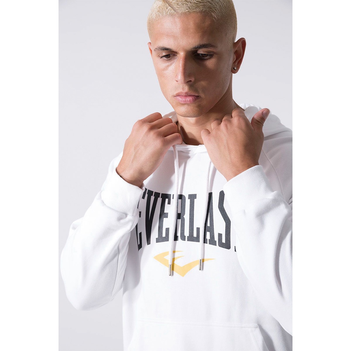 Sudadera de hombre logo Everlast - Blanco Blanco-4