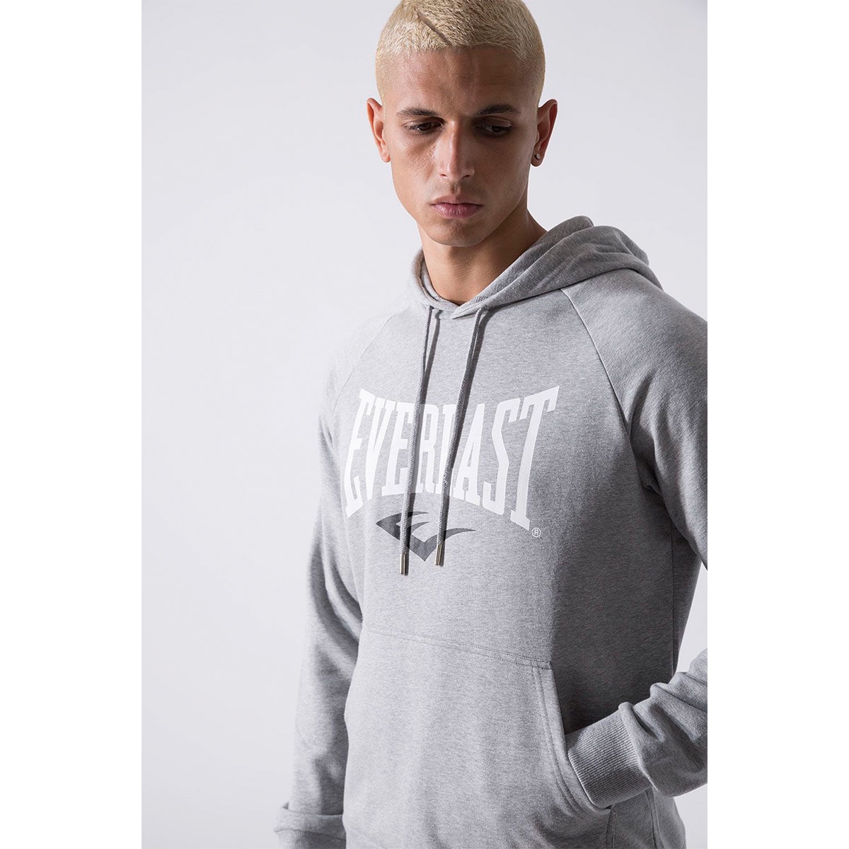 Sudadera de hombre logo Everlast - Gris Gris-4