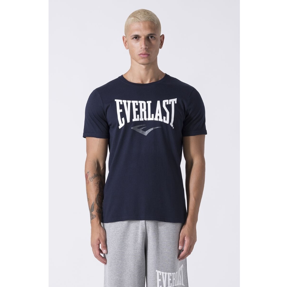 Camiseta de hombre fitted Everlast - Azul marino Azul marino-1
