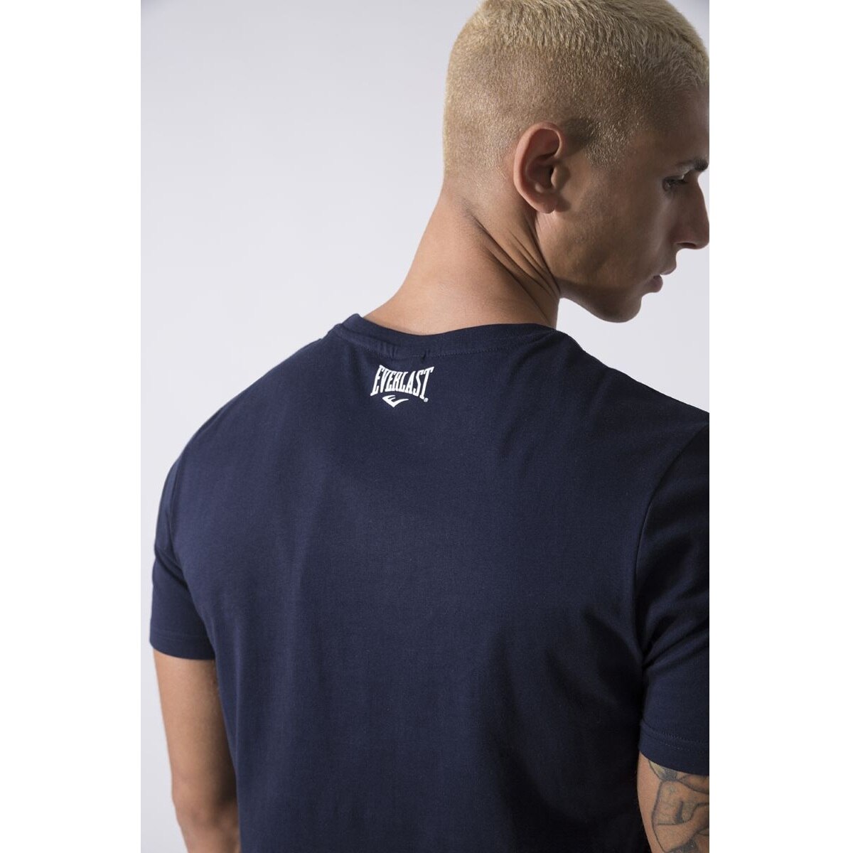 Camiseta de hombre fitted Everlast - Azul marino Azul marino-5