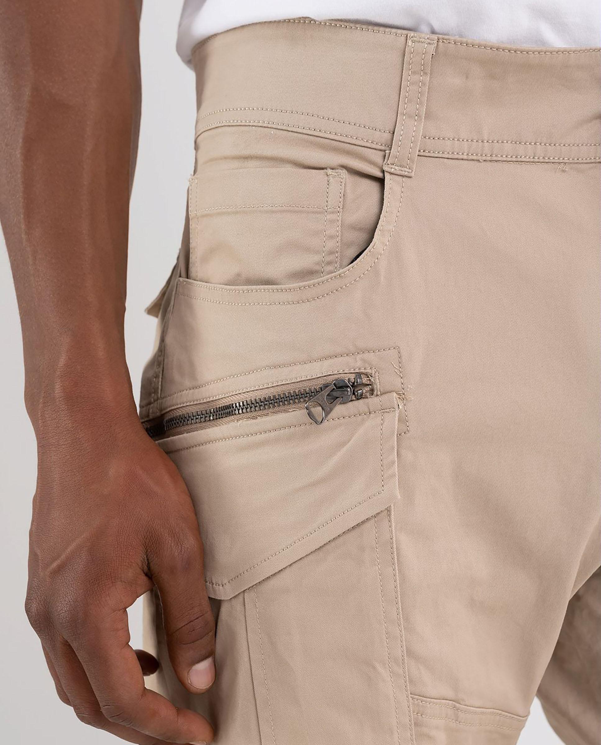 Imagen 5 de Pantalón cargo de hombre regular - Replay - Beige Beige