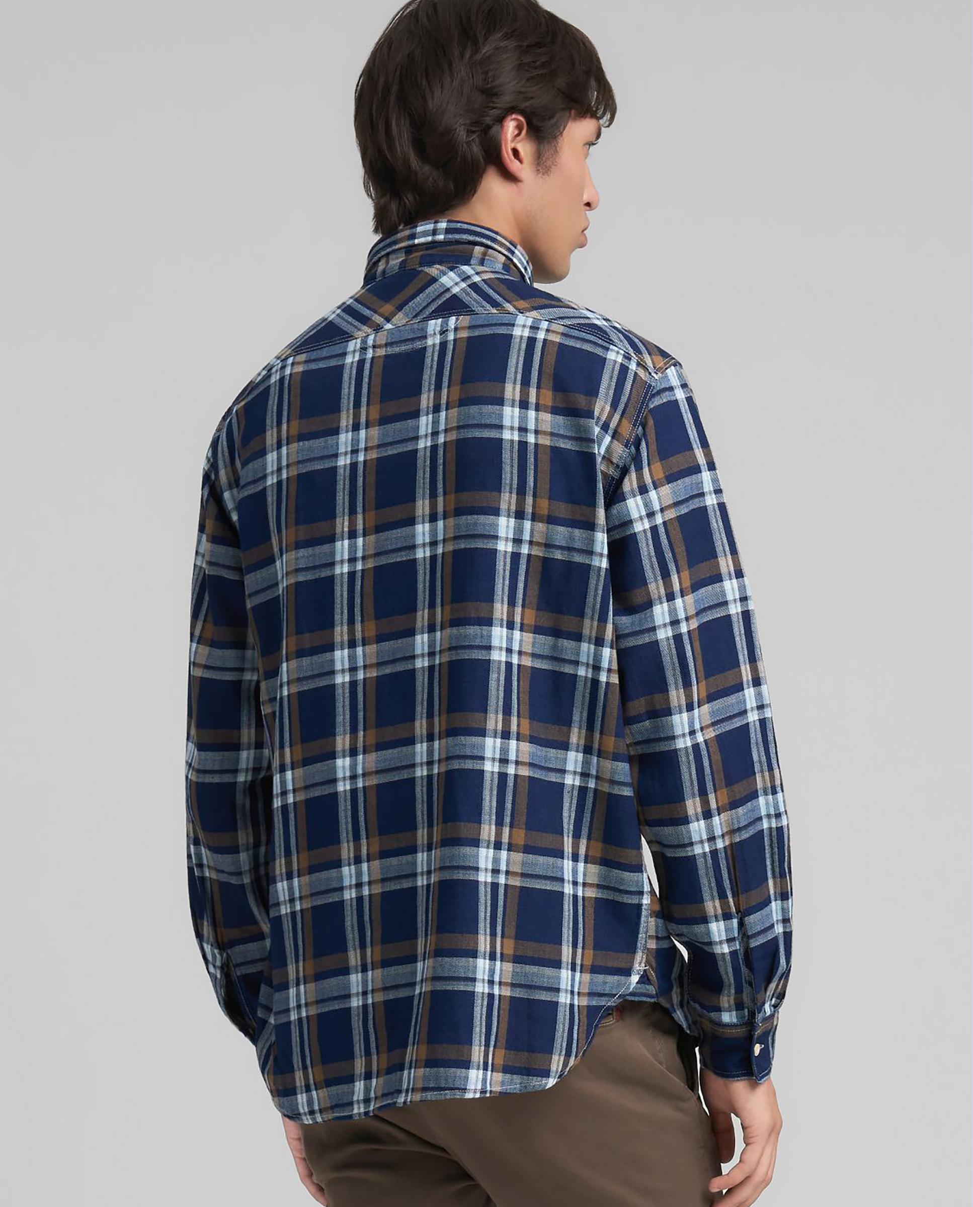 Camisa de hombre regular fit de cuadros - Replay - Multicolor Multicolor-3