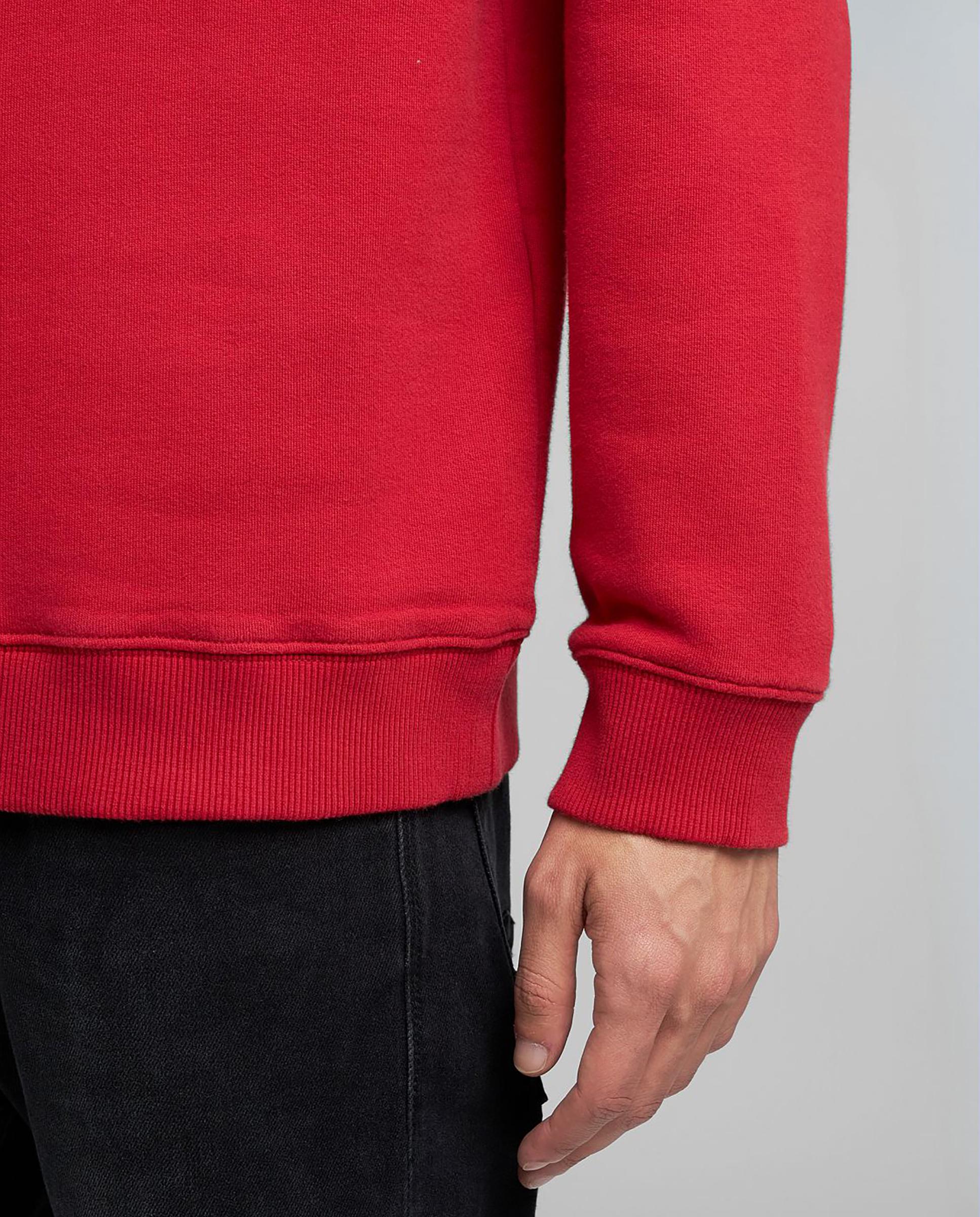 Sudadera de hombre de cuello redondo con R bordada - Replay - Rojo Rojo-4