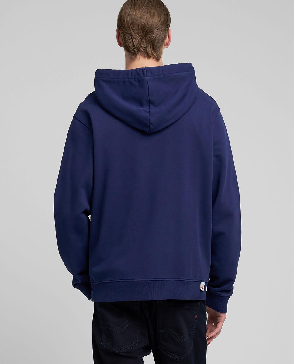 Sudadera de hombre con capucha y bolsillo canguro · Replay · El