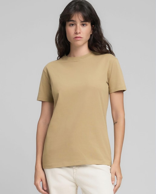 Imagen 0 de Camiseta de mujer de manga corta y cuello redondo