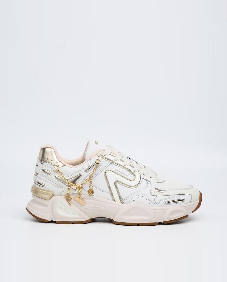 Zapatillas de mujer tipo chunky con cordones · Replay · El Corte